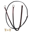 TdeT Martingale en cuir eco Marron