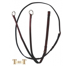 TdeT Martingale en cuir eco Marron