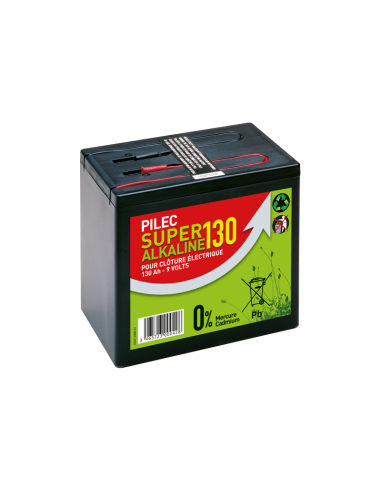 Pile de clotûre alcaline 130Ah