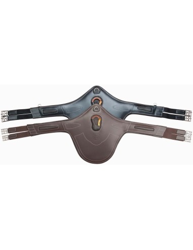Sangle bavette TdeT cuir grainé