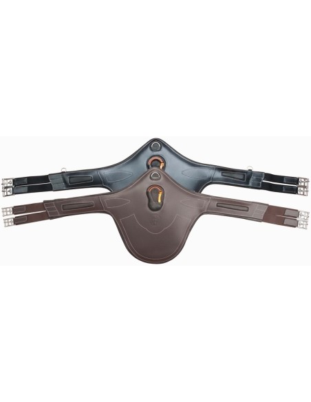 Sangle bavette TdeT cuir grainé