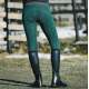 Culotte d'équitation anti-dérapant silicone Horze Daniela femme Vert