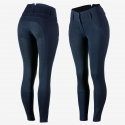 Culotte d'équitation anti-dérapant silicone Horze Daniela femme Navy