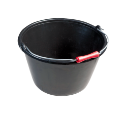 Seau plastique 15 L poignée bois Chapron