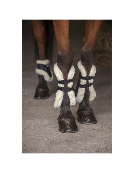 Guêtres Norton XTR mouton synthétique Marron
