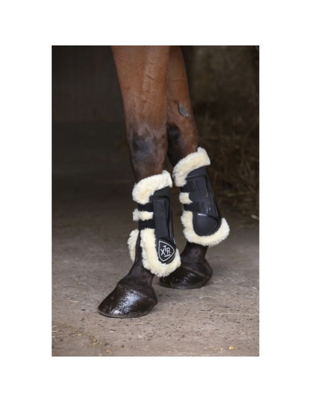 Guêtres Norton XTR mouton synthétique Noir