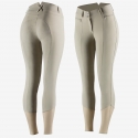 Pantalon d'équitation fond intégral Silicone Angelina, femme Horze Beige