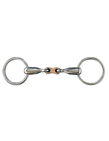 Filet Mors deux anneaux double brisure décontractant Impérial Riding