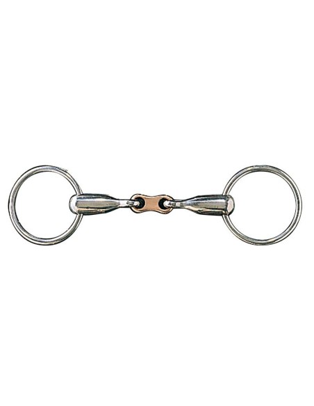 Filet Mors deux anneaux double brisure décontractant Impérial Riding