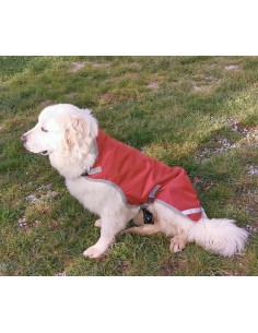 Manteau pour chiens imperméable 600D 100GRS avec trou de laisse DMH