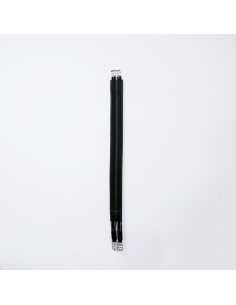 Sangle confort PVC DMH avec élastiques boucles argent 2