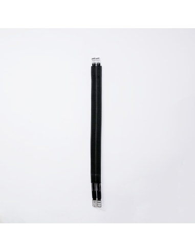 Sangle confort PVC DMH avec élastiques boucles argent