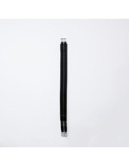 Sangle confort PVC DMH avec élastiques boucles argent