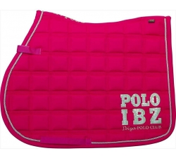 Tapis de selle mixte Augustin HV-Polo Fuchsia