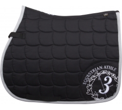 Tapis de selle mixte Lynx HV-Polo Noir