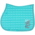 Tapis de selle mixte Hampton HV-Polo Aquamarine