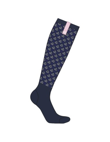 Paire de chaussettes d'équitation "Love love love"