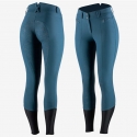 Pantalon d'équitation fond intégral Silicone Angelina, femme Horze Vert