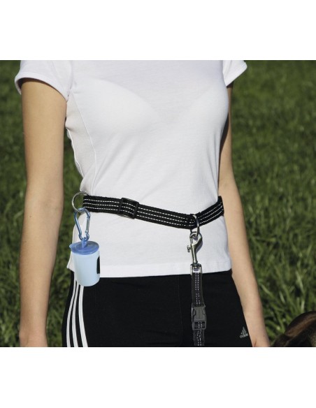 Laisse de jogging avec son chien plus ceinture Active