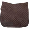 IR Tapis de Selle Carrés serrés dressage DARK BROWN