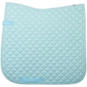 IR Tapis de Selle Carrés serrés dressage AQUA MARINE