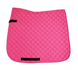 IR Tapis de Selle Carrés sérrés dressage jrose fluo