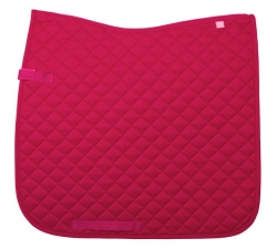 IR Tapis de Selle Carrés serrés dressage MAGENTA