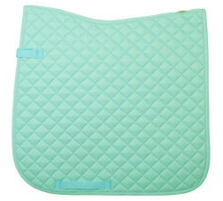 IR Tapis de Selle Carrés serrés dressage VERT ANIS