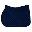 IR Tapis de Selle Carrés serrés dressage bleu navy