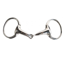 Mors à olives inox gros canons pleins