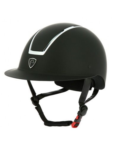 Casque Equithème Glint Mat noir/argent