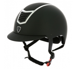 Casque Equithème Airy noir/argent
