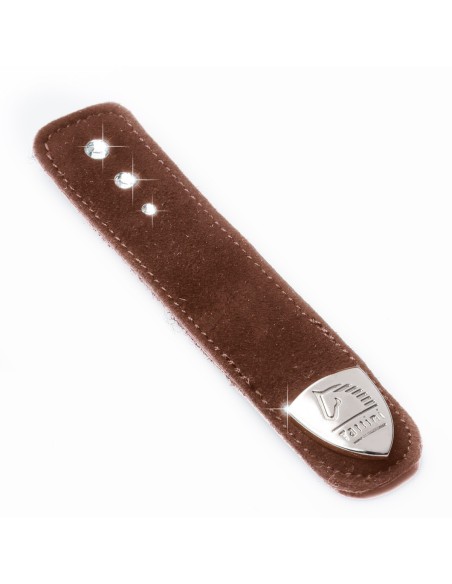 Bracelets suede strass pour bottes Tattini