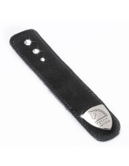 Bracelets suede strass pour bottes Tattini