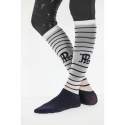 Chaussettes Pénélope concours blanc/anthracite