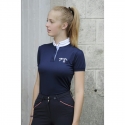 Polo de concours Pénélope Madrid manches courtes