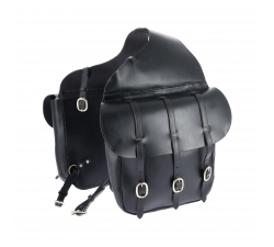 Sacoche de randonnée cuir trois sanglons les indispensables EE