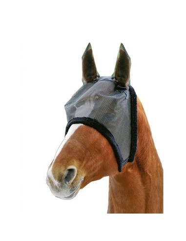 Masque anti-mouches avec bord en peluche HKM