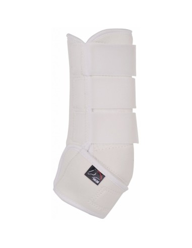 Guêtres néoprène couleur HKM protections cheval Blanc