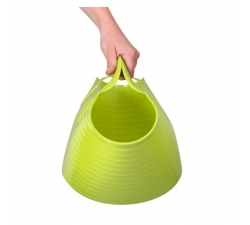 Flexibler Stalleimer Flexiseau FlexBag mit Griffen 12 Liter