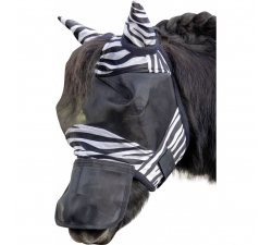 Masque anti-mouches -Zebra- Shetty