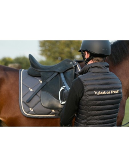 TAPIS DE SELLE DE DRESSAGE BACK ON TRACK® "NIGHT COLLECTION"