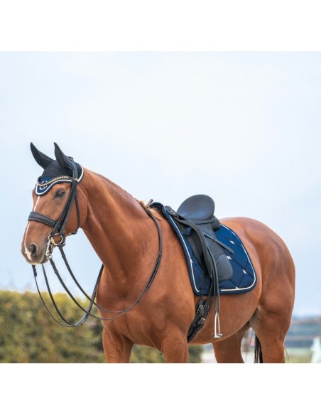 TAPIS DE SELLE DE DRESSAGE BACK ON TRACK® "NIGHT COLLECTION"