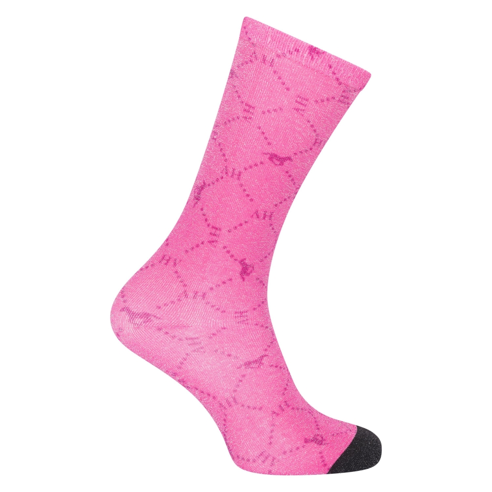 bottines chaussettes paillettes