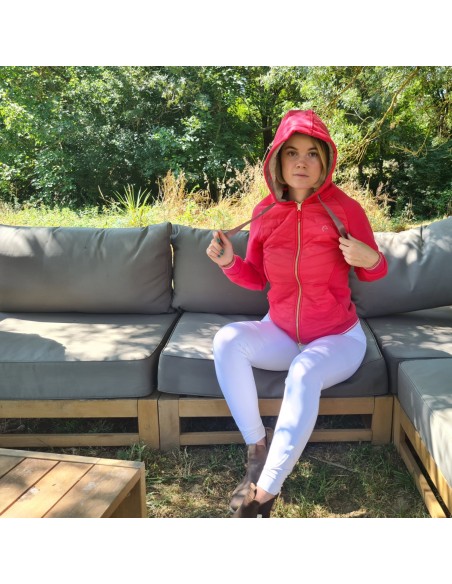 Sweat zippé à capuche Equithème femme