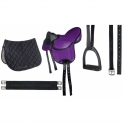 Selle pour shetland - Set beginner Violet