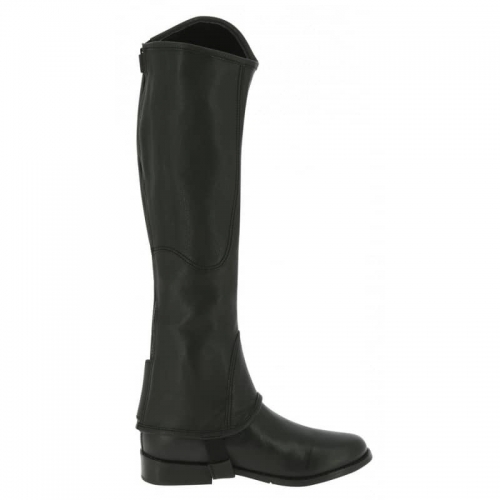 Demi-chaps Millstone Cuir Noir Adulte XS, Occasion