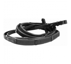 Rênes caoutchouc arrêtoirs petits picots TdeT