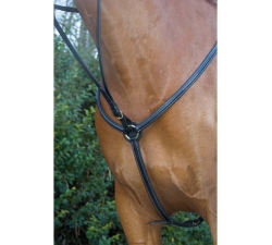 Collier chasse doublé surpiqures TdeT