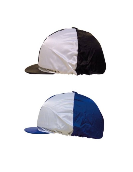 Toque satin bicolore